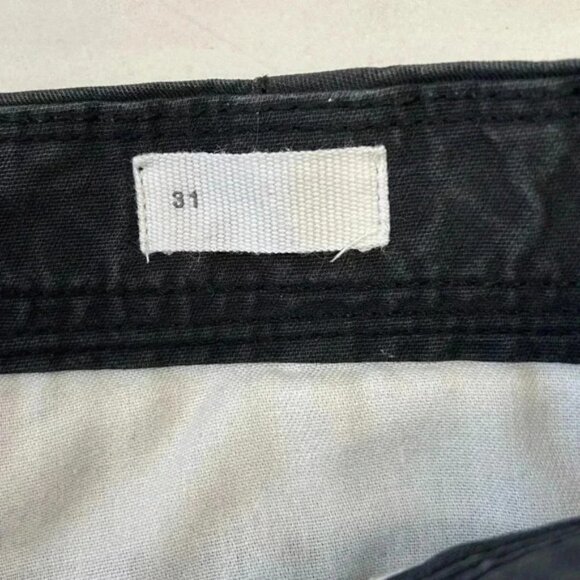 GAP Men’s Shorts 12” Stretch Casual Flat Front Chino Shorts Washed Black 31 - Picture 8 of 15